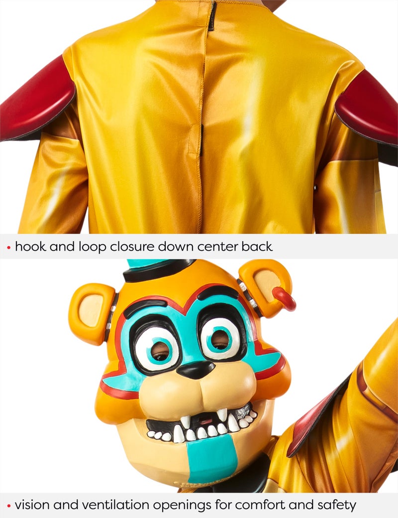 Rubies Five Nights At Freddy's: Glamrock Freddy Costume for Kids, Boy's Medium - Image 3