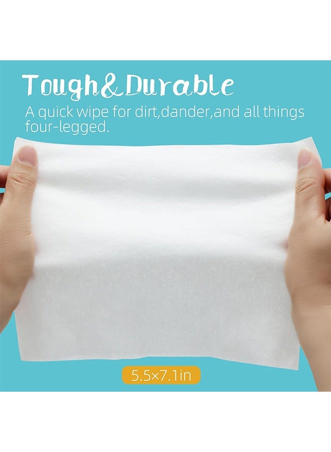 GMORO 1pack Dog Wipes 80pcs, Pet Grooming Wipes for Dogs & Cats, for full body, eye wipes, ear wipes, Paws, & Butt - Image 5