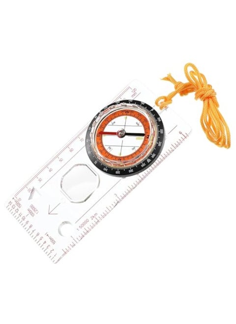 Excefore Ranger Compass, Portable Boy Scout Compass, Hiking Navigation Compass, Suitable for Expedition Map Reading, Navigation, Orienteering and Survival