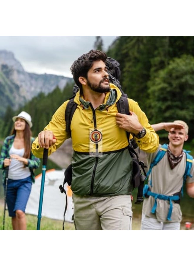 Excefore Ranger Compass, Portable Boy Scout Compass, Hiking Navigation Compass, Suitable for Expedition Map Reading, Navigation, Orienteering and Survival