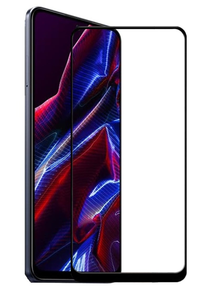 ACLIX Antistatic ESD Dustproof Premium Quality High Definition Tempered Glass Screen Protector Designed For Xiaomi Poco X5 - Image 1