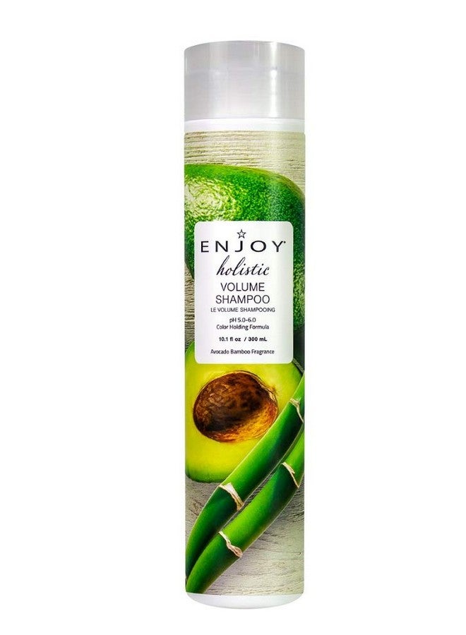 ENJOY Njoy Holistic Volume Shampoo Ph 5.06.0 For All Hair Types Shampoo For Color Treated Hair Shampoo For Men And Women Curly Hair Shampoo 10 Oz.  - Image 1