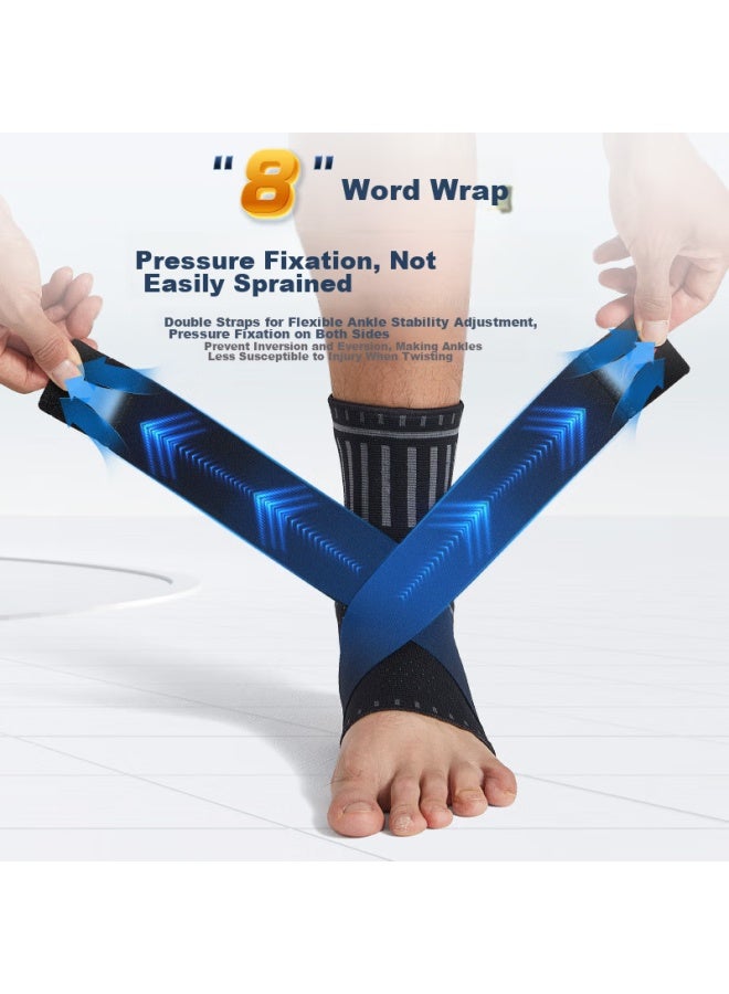Li-Ning Li-ning Ankle Brace, Sprain Protection, Recovery Sleeve, Sports Basketball Anti-sprain, Post-injury Fixation, Ultra-thin Ankle Support  - Image 5
