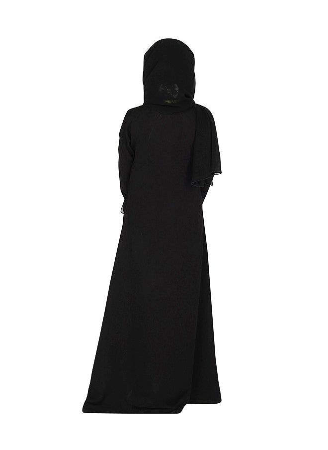 Ai'dah Abayas Casual Stylish Abaya With Sheila  - Image 3