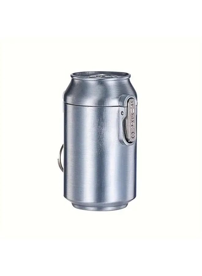 Red Portable Metal Ashtray No Power Needed Ideal for Car Home Durable Easy to Clean - Image 5