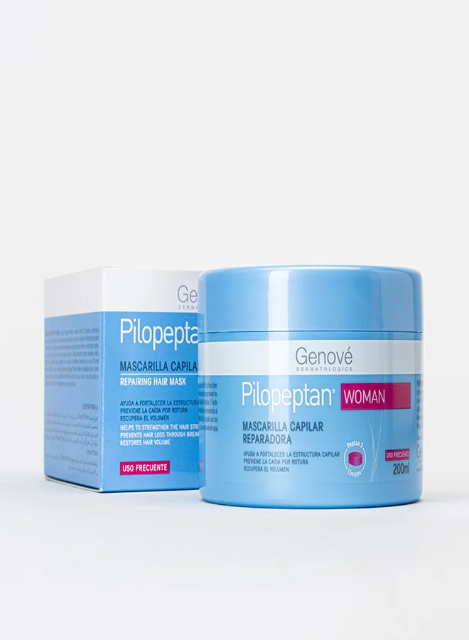Genove GENOVÉ Pilopeptan Woman Regenerative Hair Mask 200ml - Repairs, Nourishes and Softens Hair - Hair Loss Treatment