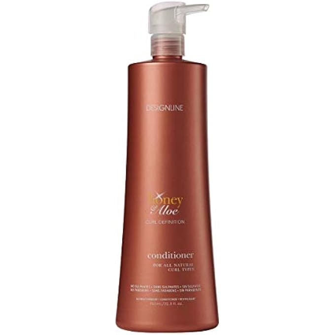 DESIGNLINE HONEY & ALOE CONDITIONER, 33.8 OZ - REGIS - DETANGLES HAIR AND HELPS PREVENT FRIZZ, FLYAWAYS, AND UNWANTED VOLUME, CREATING THE PERFECT FRIZZ-FREE FINISH - Image 1