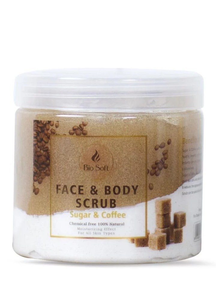 Bio Soft Face And Body Scrub Sugar & Coffee  - Image 1