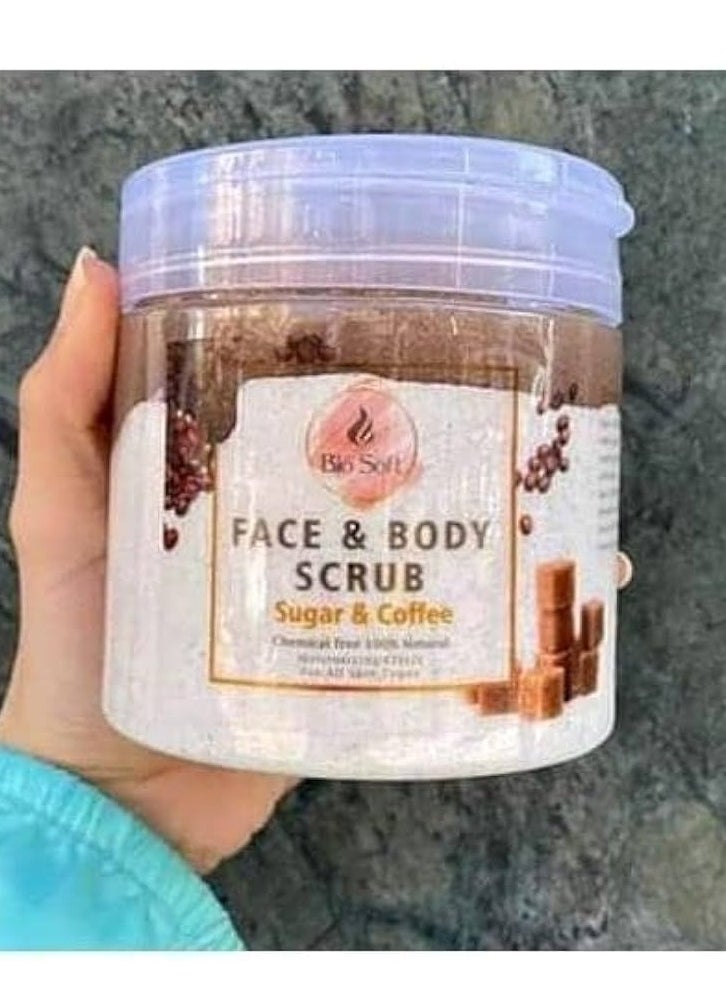 Bio Soft Face And Body Scrub Sugar & Coffee  - Image 2