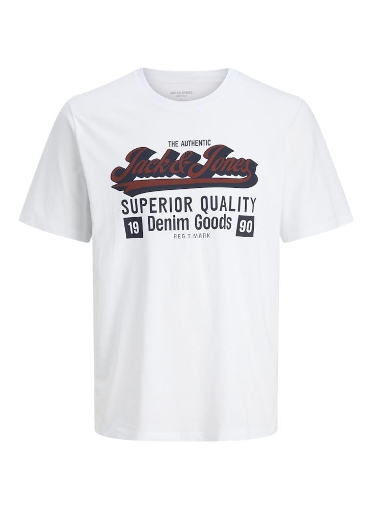 Jack & Jones Junior Kids Log Crew Neck T-Shirt - Image 5