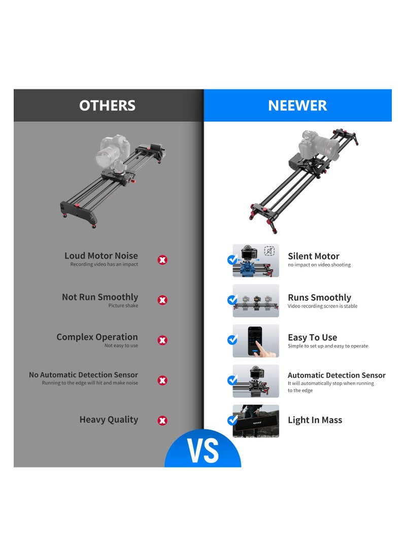 Neewer - NEEWER ER1-100 100CM APP ELECTRONIC VIDEO SLIDER - Image 1