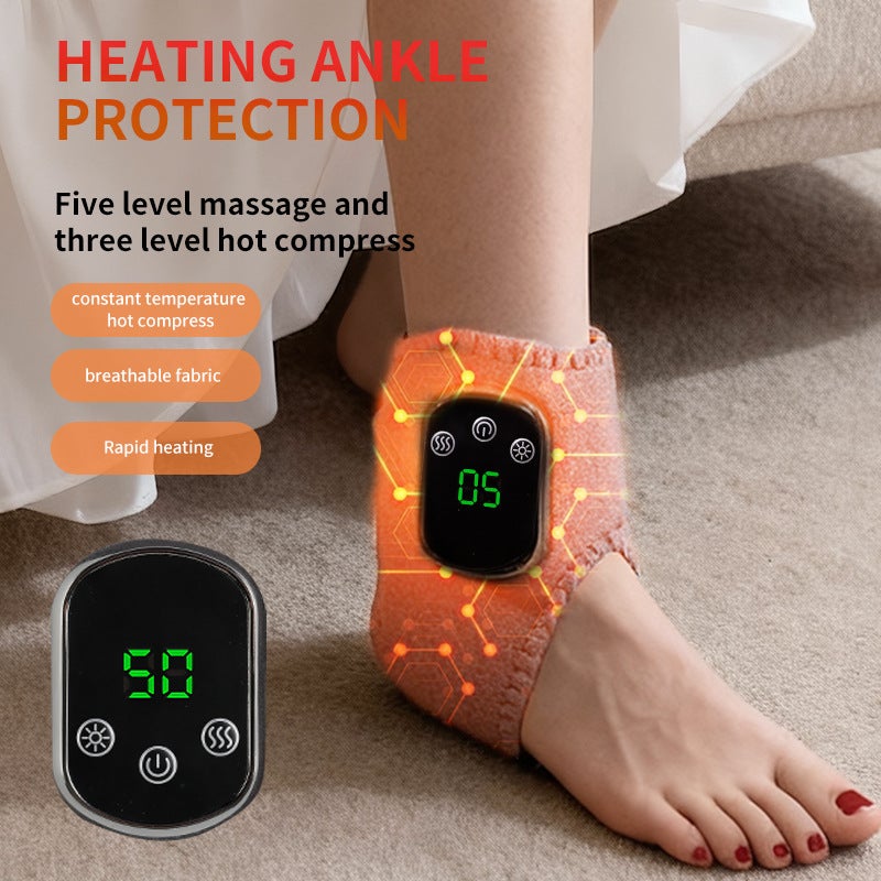 Electric Heating Foot Wrist Massager - Relaxing Ankle Joint Care, Electric Foot Massager - Image 1