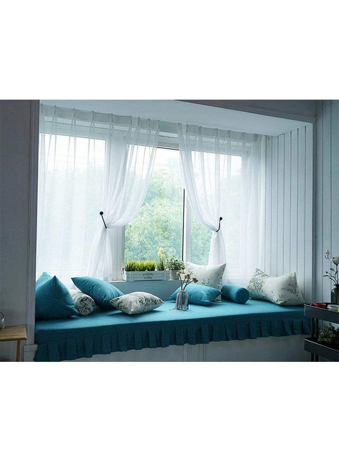 Home-Cloud أربطة ستائر مغناطيسية من هوم كلاود لتثبيت الستائر (زوج 2 قطعة، بني) - Image 3