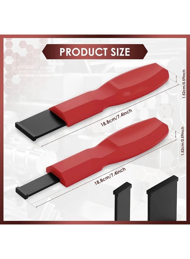 2PCS Carbide Scraper Set 1 1 4 Inch and 5 8 Inch Metal Rust Removal Tool - Image 4