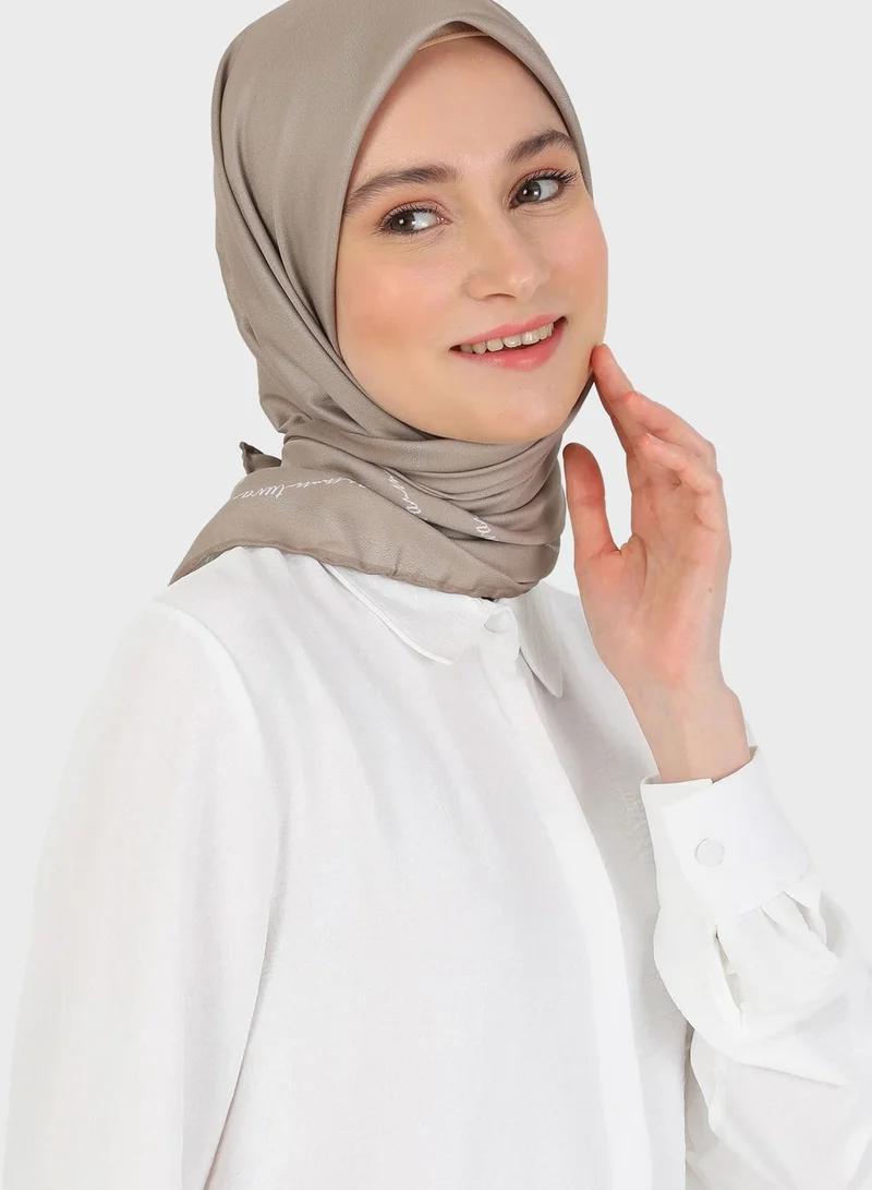 Tuva Shawl by Modanisa Lightweight Shawl