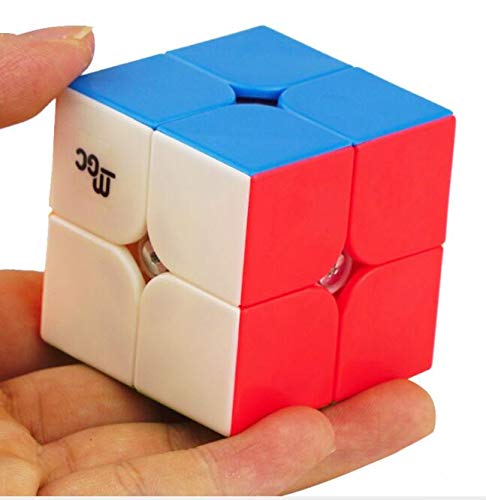 CuberSpeed YJ MGC 2X2 M Stickerless Speed Cube YJ MGC Magnetic 2X2X2 Cube Puzzle - Image 2