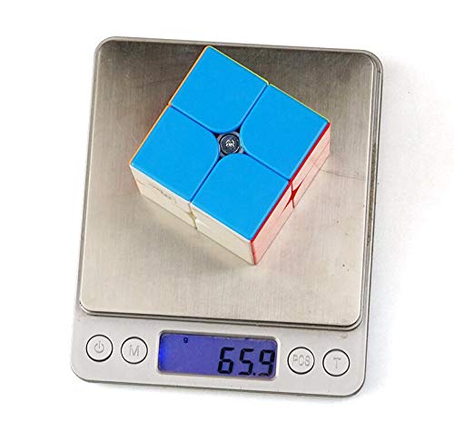 CuberSpeed YJ MGC 2X2 M Stickerless Speed Cube YJ MGC Magnetic 2X2X2 Cube Puzzle - Image 4