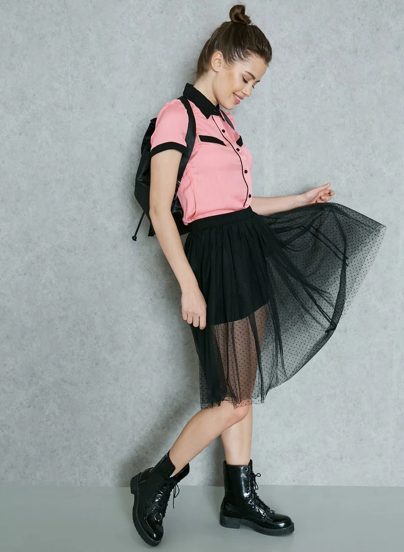 Lazy Oaf Bad Luck Button Down Shirt