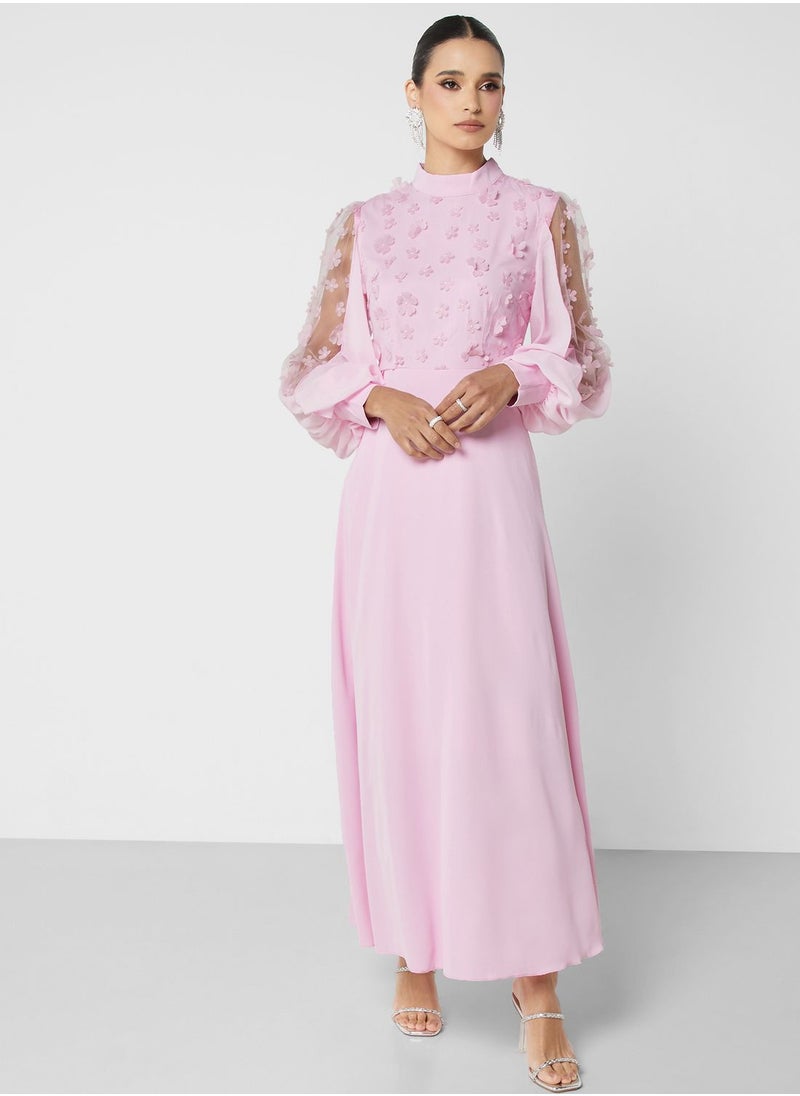 Khizana Applique Detail Dress  - Image 4