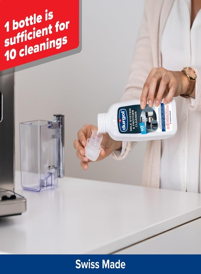 Durgol Milk System and Frother Cleaner for All Brands of Coffee Makers, External Milk Frothers,16.9 Ounce, White - Image 4