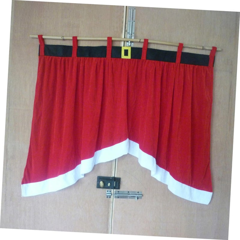Cross product combo compatible Christmas Window Drapery Red Xmas Festival Decorative Curtain Panel 92x160x77cm for Home Living Room Kitchen Periodic stock arrangement Authorized haulage delivery All user group compatible Easy handling optimized design Diverse requirement fit All preference matching build User tested optimized build Wet anti slip Proper storage environment Different assemble options Stable base Gulf market standard build Flexible sizing options Heat resistant Gulf approved global quality Stain resistant Popular trusted craftsmanship Hardness boosted processed substance All storage type compatible Global versatile design Transit damage prevent build Local market compliant trusted quality Elegant practical design Repeated use friendly design - Image 4