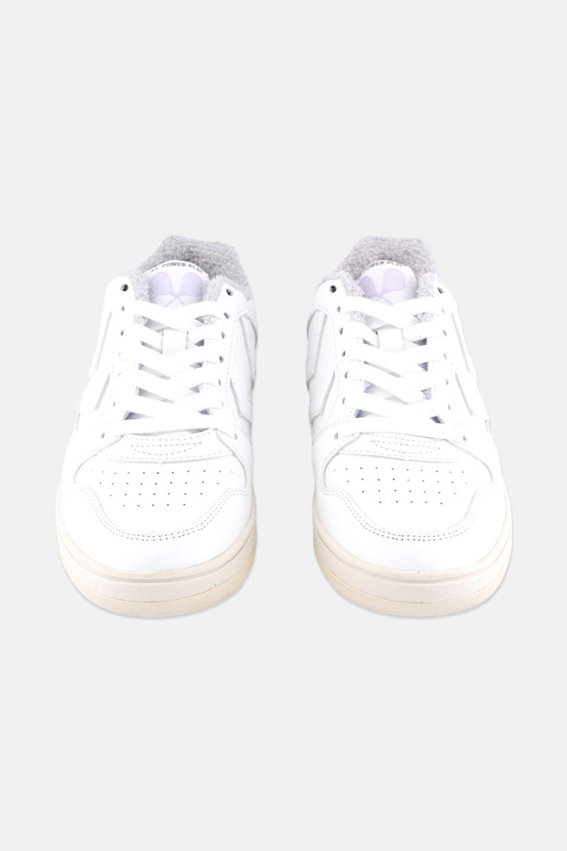 Hummel Kids Boy St Power Play Retro Lace Up Outdoor Shoes, White - Image 4