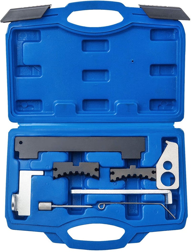 Orion Motor Tech Engine Camshaft Tensioning Locking Alignment Timing Belt Tool Kit Compatible with Chevy Cruze Aveo Alfa Romeo Fiat 16V 14 16 18 en6340 km6340
