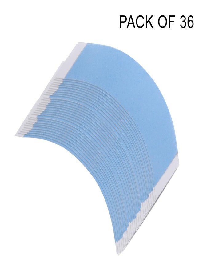 KAVIN Double Sided Front Lace Tape Hair Patch Toupee Tape For Men And Women (36 Strips) - Image 5