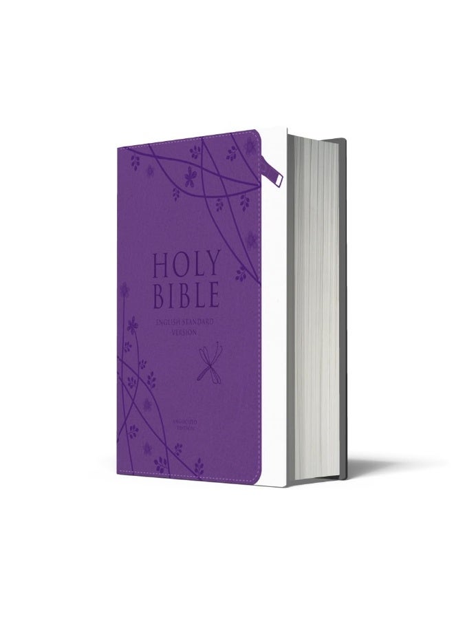 Holy Bible: English Standard Version (ESV) Anglicised Purple Compact Gift edition with zip - Image 2