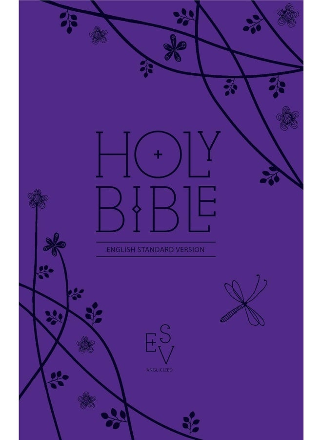 Holy Bible: English Standard Version (ESV) Anglicised Purple Compact Gift edition with zip - Image 1