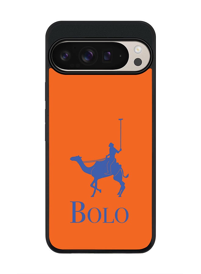 Stylizedd For Google Pixel 9 Pro XL Case,Slim fit Camera Protection, Shockproof Thin Phone cover - BOLO Orange - Image 1