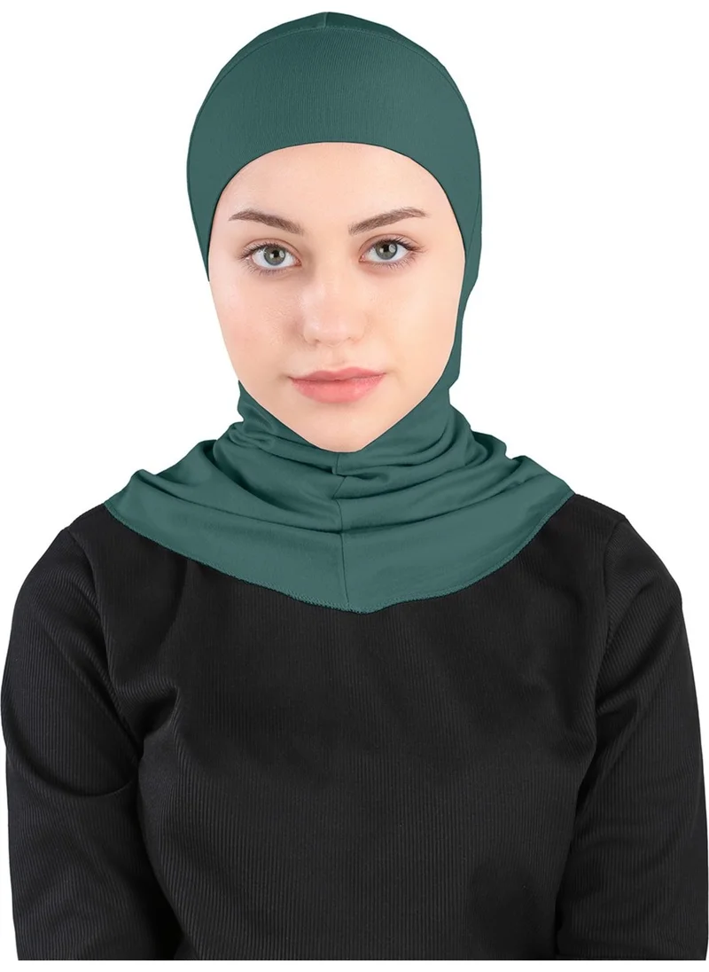 Ecardin Large Hijab Bonnet - St 224 Emerald