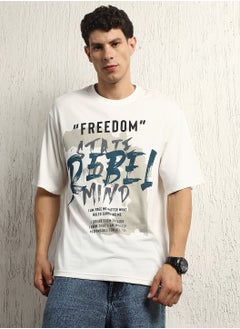 Hubberholme الرجال تي شيرت أبيض  - Image 1