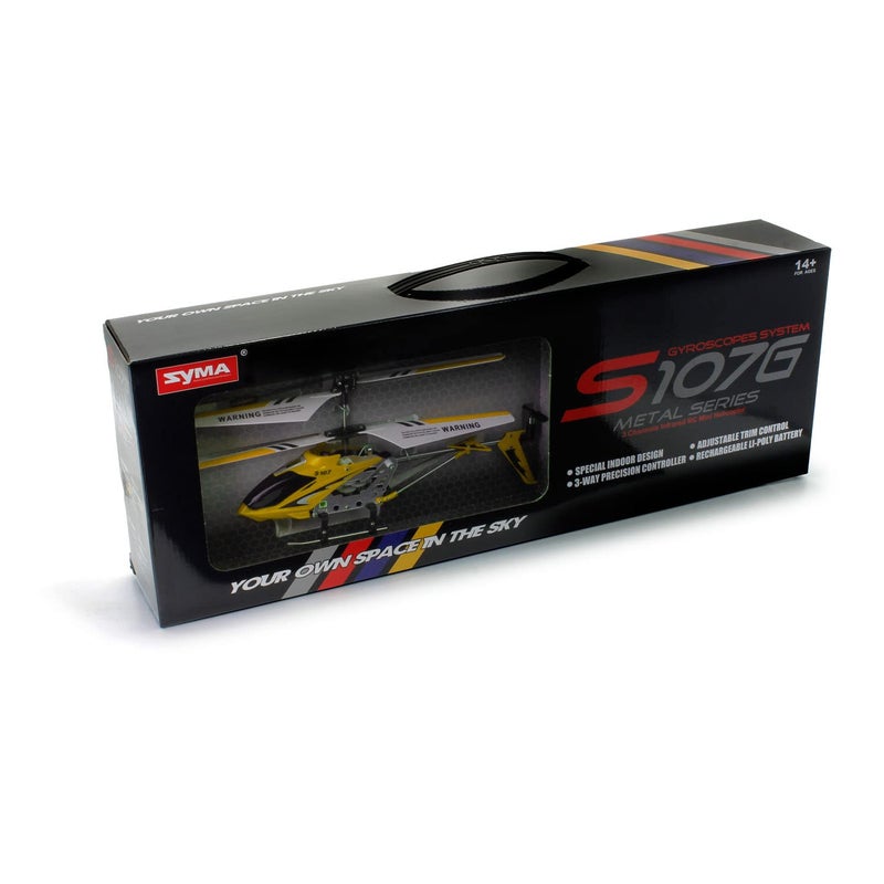 SYMA Tenergy Syma S107/S107G R/C Helicopter - Yellow - Image 4