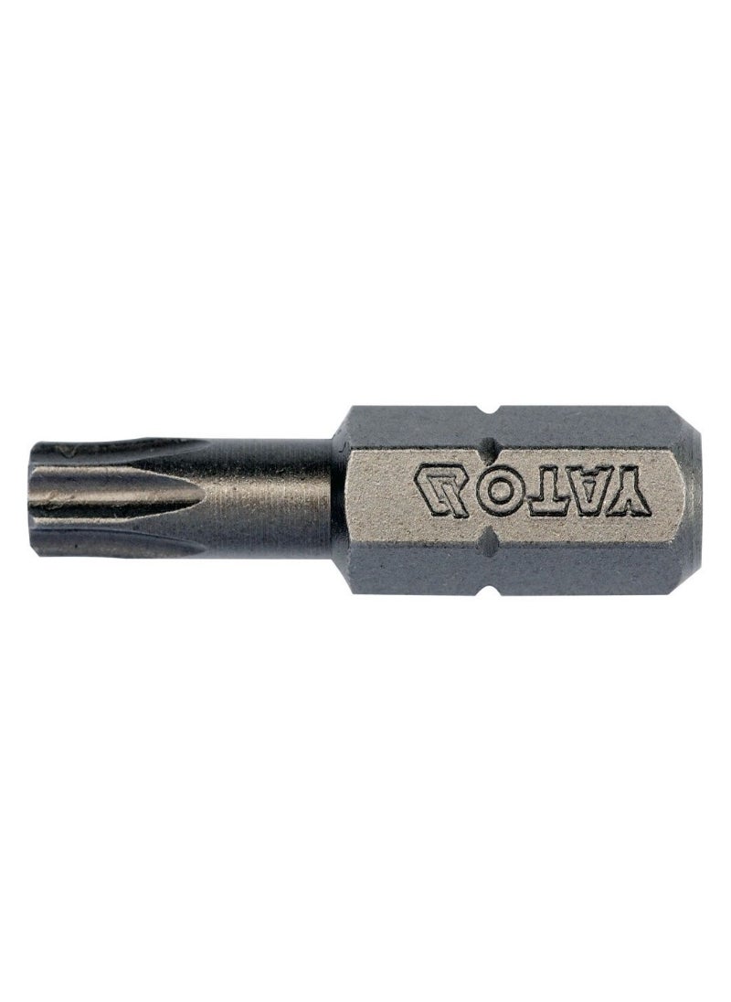 Yato YATO Screwdriver Bits 1/4"x25mm Torx T25 10pcs/Box YT-78144 