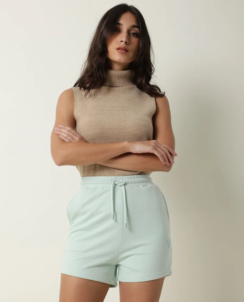 ريريزم Women's Mid Rise Terry Lounge Shorts