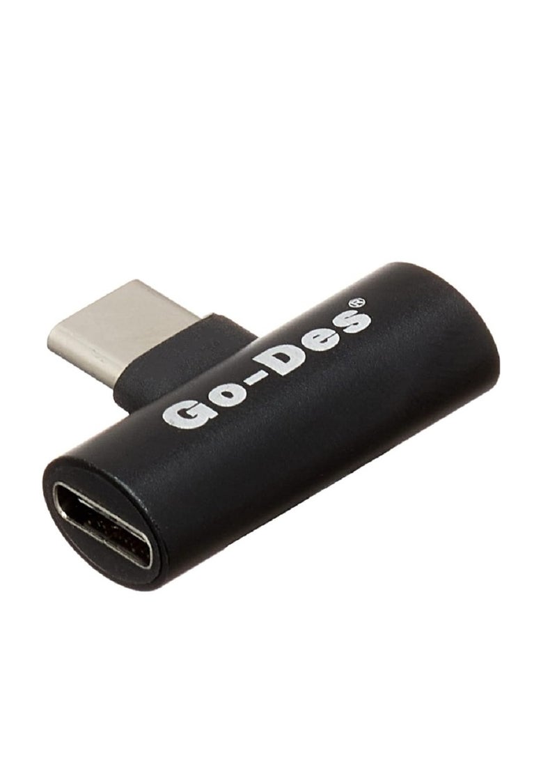 GO-DES 2-In-1 Lightning Connecter Black/Silver - Image 2