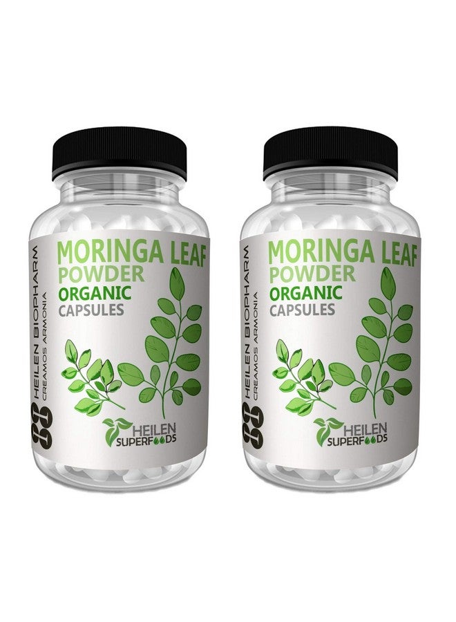 Heilen Biopharm Heilen Biopharm Moringa Leaf Powder Capsules For Health Improvement - 500 mg x 180 Per Bottle Pack of 1  - Image 4