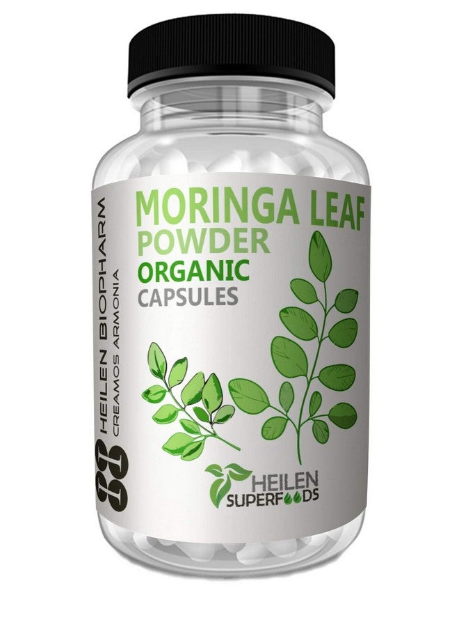 Heilen Biopharm Heilen Biopharm Moringa Leaf Powder Capsules For Health Improvement - 500 mg x 180 Per Bottle Pack of 1  - Image 1