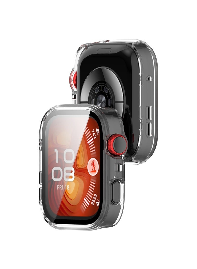 إكس ليفيل متوافق مع Huawei Watch Fit 4 Pro Screen Protector Case  - Image 3