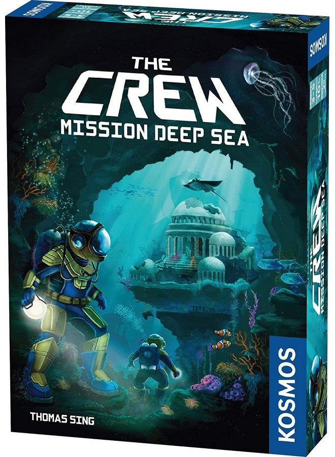 Thames & Kosmos The Crew - Mission Deep Sea | Card Game | Cooperative | 2 to 5 Players | Ages 10+ | Trick-Taking | 32 Levels of Difficulty | Endless Replayability - Image 1
