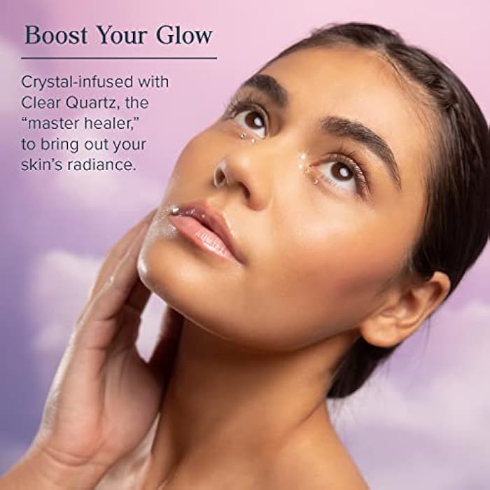 Heritage Store Aura Glow Facial Cleanser, Brightening Wash for a Fresh Glow, All Skin Types, Revitalizing Gel Cleanser Exfoliates & Smooths with Glycolic Acid, Niacinamide & Clear Quartz, Vegan, 6oz - Image 5