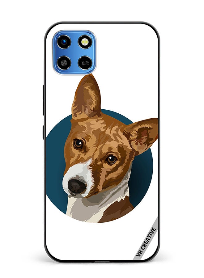 VR CREATIVE Protective Case Cover For Infinix Smart 6 HD Face Dog Design Multicolour - Image 1