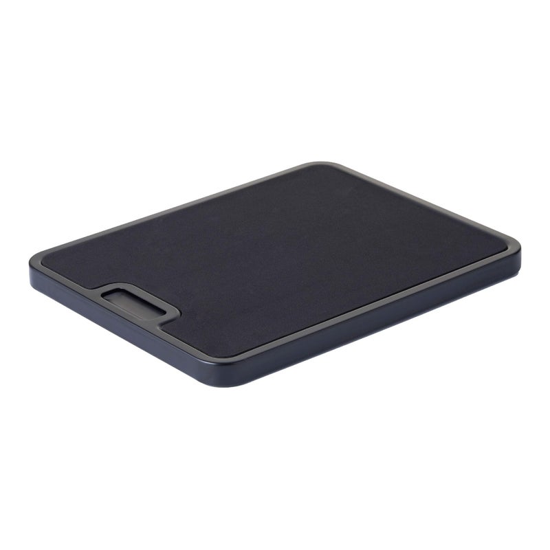 Nifty Small Appliance Rolling Tray  Black Home Kitchen Counter Organizer Integrated Rolling System NonSlip Pad Top for Coffee Maker Stand Mixer Blender Toaster