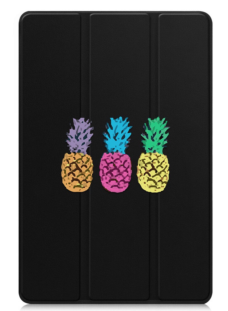 Theodor Protective Flip Case For Xiaomi Pad 7 & Xiaomi Pad 7 Pro With Trifold Stand Auto Wake Sleep Shockproof Cover - pineapple - Image 1