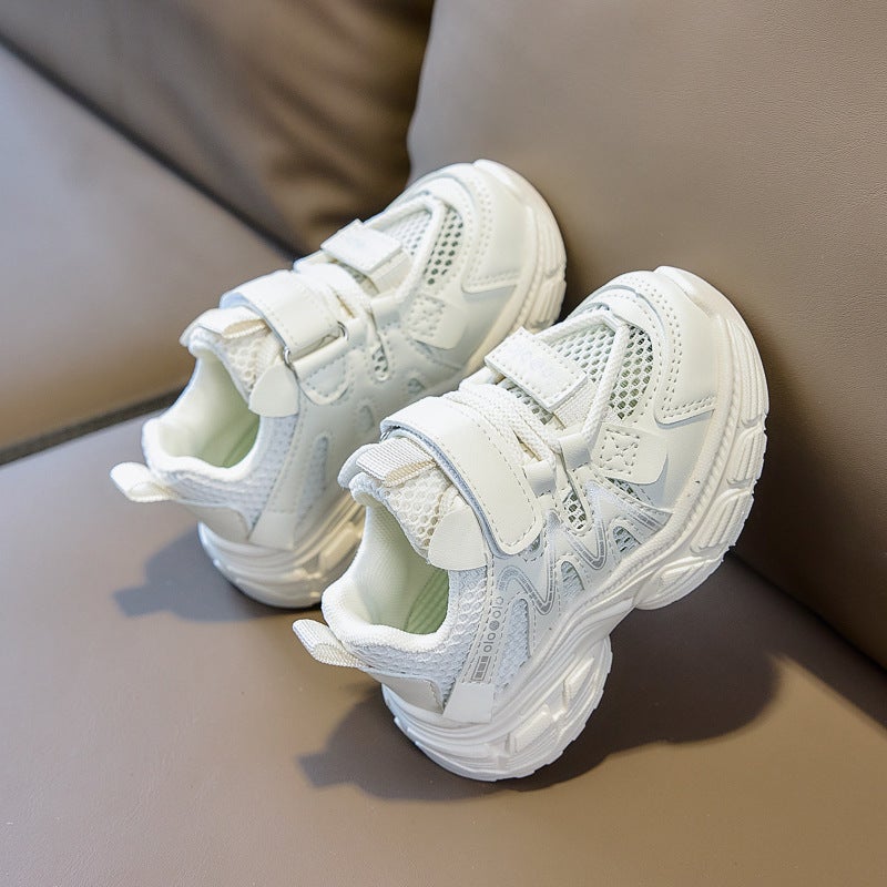 Mesh Sneakers Lightweight Flexible Sole Walking Shoes For Kids Indoor And Outdoor Activities - Image 2