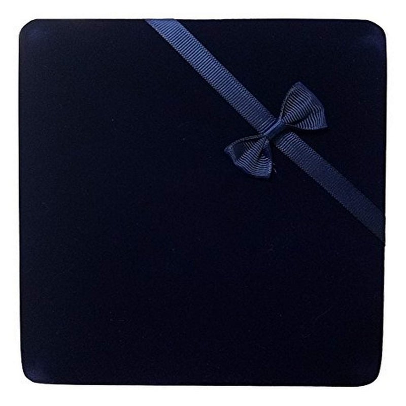 JM Future Gift Box for Jewelry, Necklace, Earring and Bracelet, X-Large, Navy - Image 1