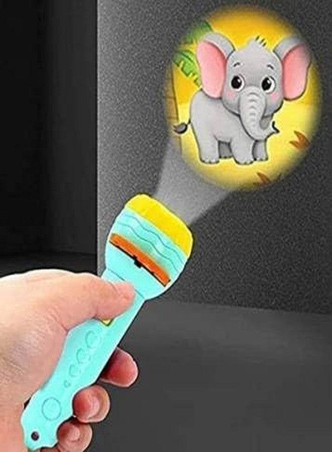 PRIMEFAIR 6 Slides 48 Pattern Projector Flashlight Mini Torch, Kids Projection Torch Toys Circular LED Tube Light (Multicolor) - Image 2