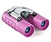 OBUBY Real Binoculars for Kids Gifts for 312 Years Boys Girls 8x21 HighResolution Optics Mini Compact Binocular Toys Shockproof Folding Small Telescope for Bird WatchingTravel Camping Purple - Image 3