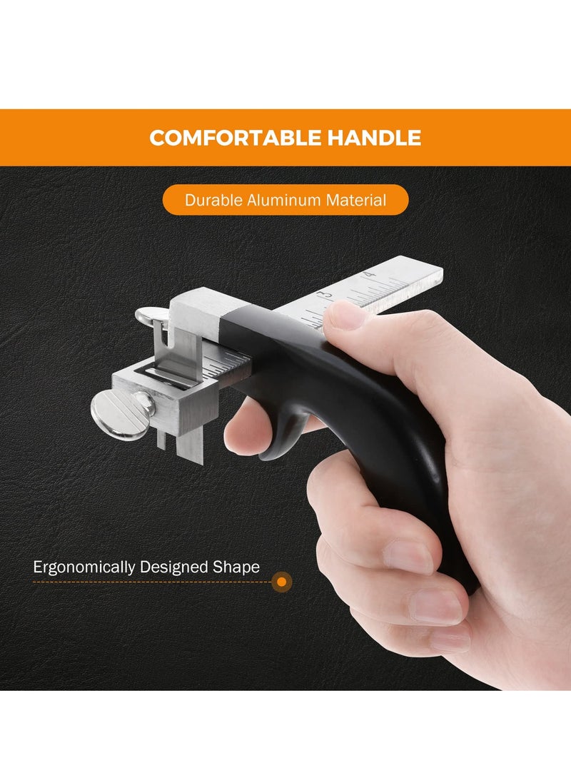 Leather Cutting Tool Leather Craft Cutter Knife Blade Tools for Bag Straps Leathercraft Accessories Cutting Tool for Belt Strip DIY Leather Cutting Device - Image 3